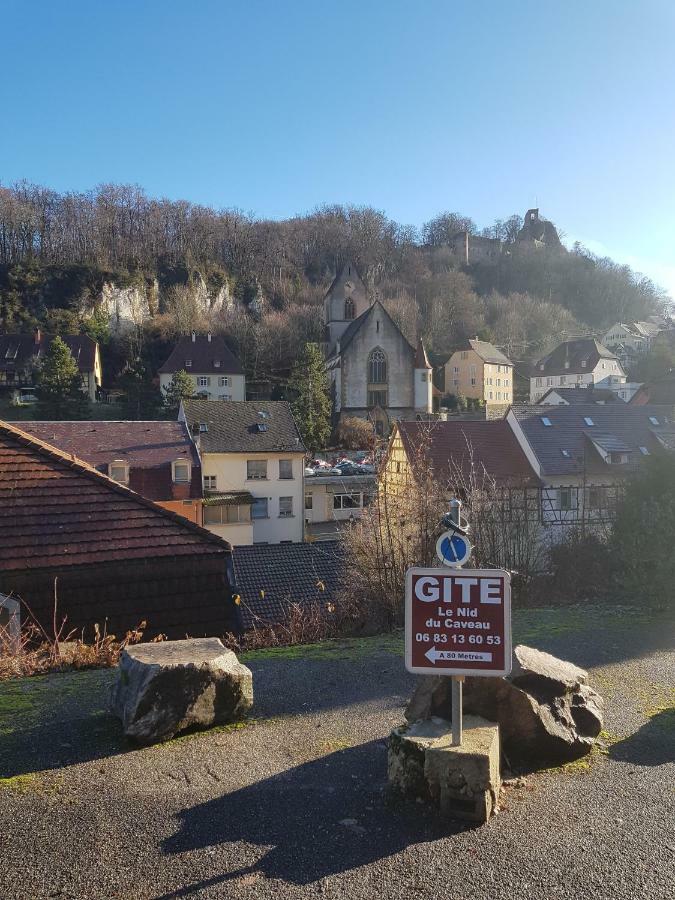 Le Nid Du Caveau Villa Ferrette Bagian luar foto